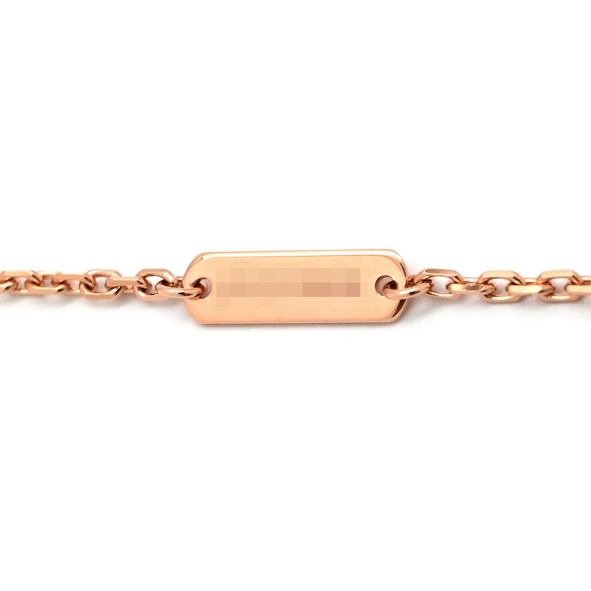 Van Cleef & Arpels Necklace Vintage Alhambra Pink Rose Gold Holiday Limited — view 7