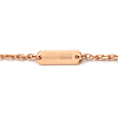 Van Cleef & Arpels Necklace Vintage Alhambra Pink Rose Gold Holiday Limited — view 7
