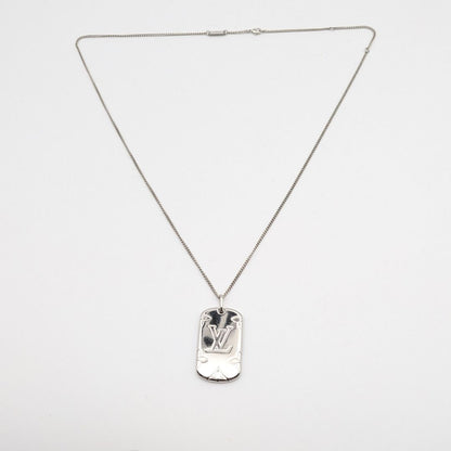Louis Vuitton Locket Pendant Monogram Silver — view 8