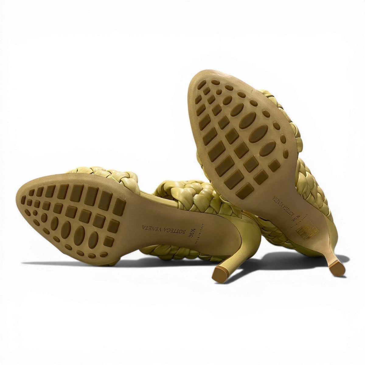 Bottega Veneta Intrecciato Curve Sandals Leather — view 6
