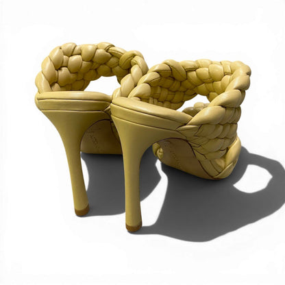 Bottega Veneta Intrecciato Curve Sandals Leather — view 4