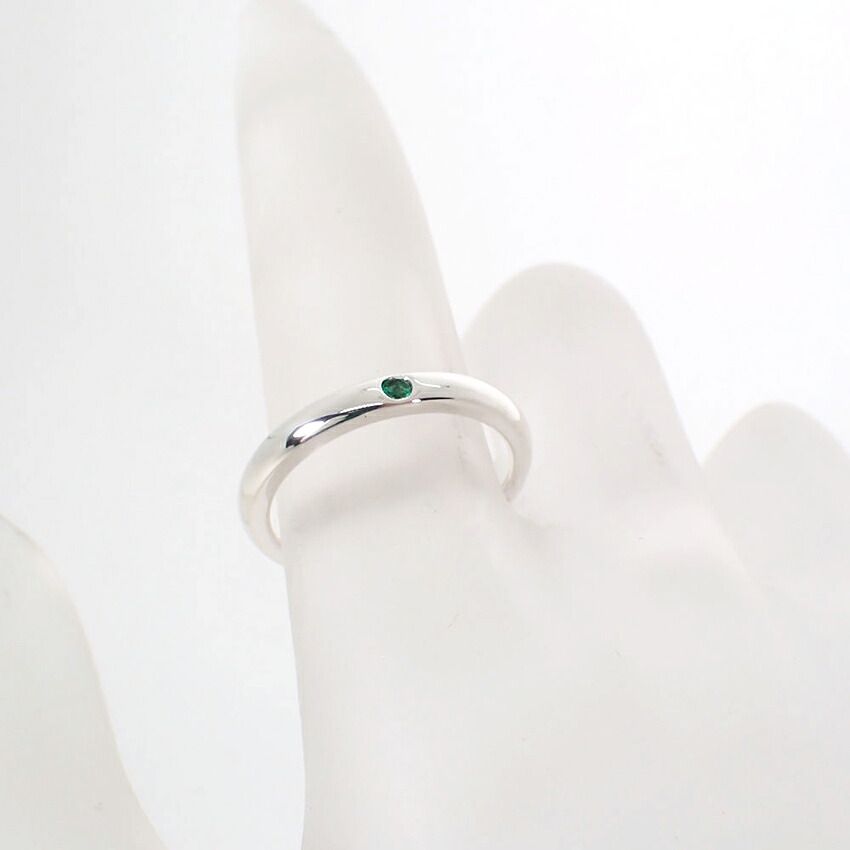 Tiffany & Co 925 Emerald Band Ring — view 7