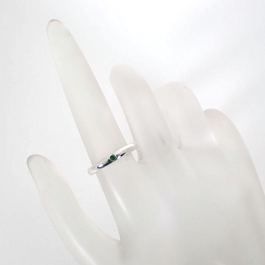 Tiffany & Co 925 Emerald Band Ring — view 4
