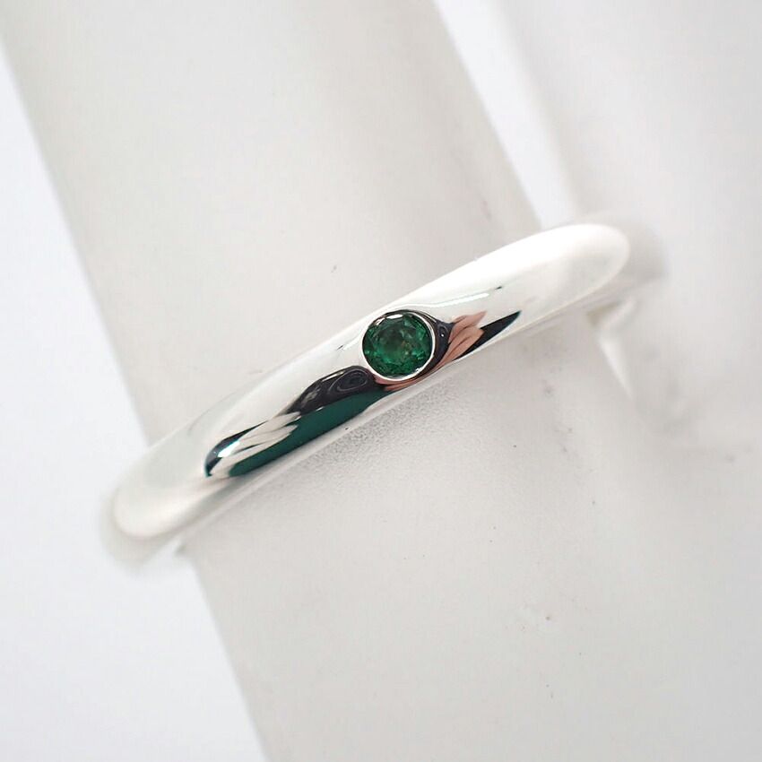 Tiffany & Co 925 Emerald Band Ring — view 5