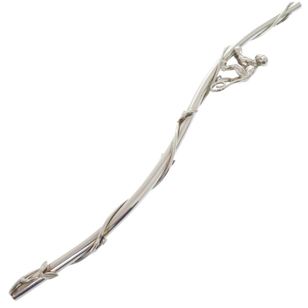 Tiffany & Co Straw Monkey Motif Vintage 925 Sterling Silver — view 3