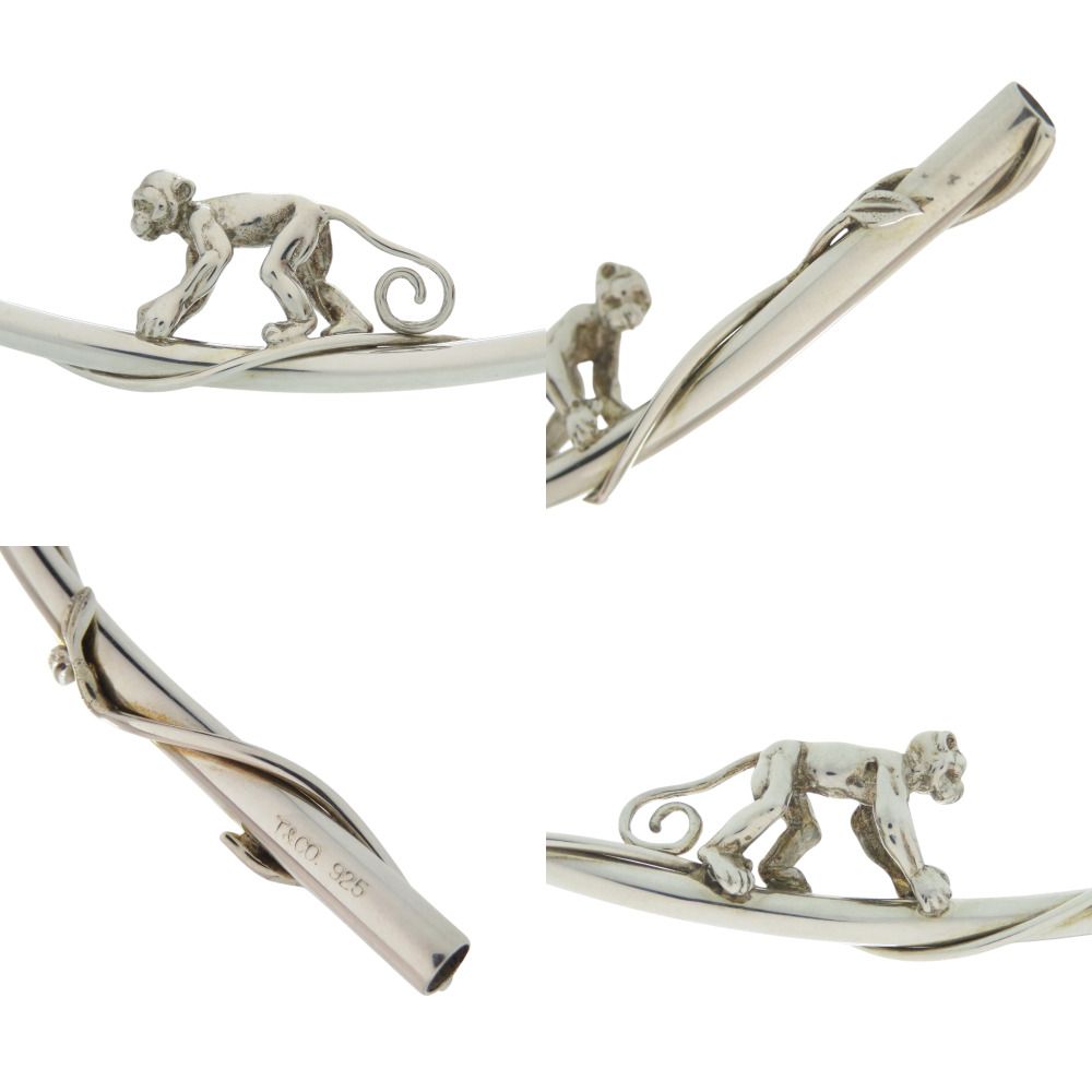 Tiffany & Co Straw Monkey Motif Vintage 925 Sterling Silver — view 4