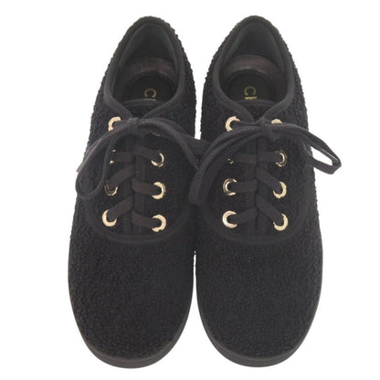 Chanel Logo Black Low-Cut Sneakers 37 — view 3