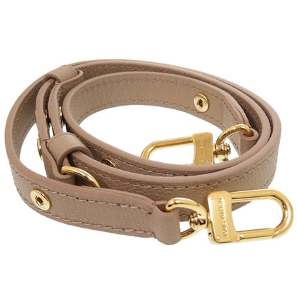 Louis Vuitton Shoulder Strap Leather Beige — view 2