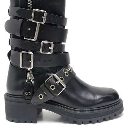 Dior D-fight Long Boots Black — view 3