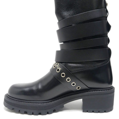 Dior D-fight Long Boots Black — view 4