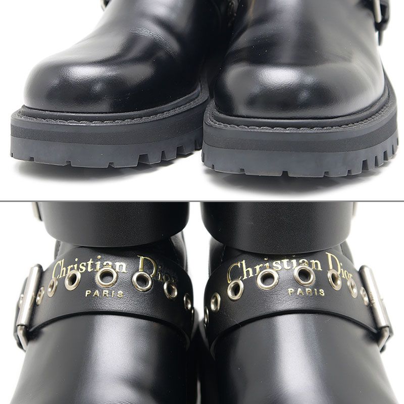 Dior D-fight Long Boots Black — view 5