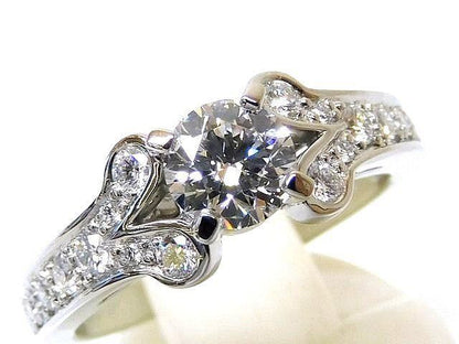 Cartier Ballerina Ring No 11 Platinum 950 Diamond 0.54