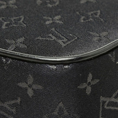 Louis Vuitton Monogram Satin Pochette Kondouffe Shoulder Bag Black — view 7