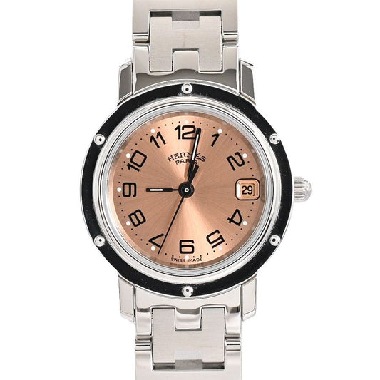 Hermes Watch Clipper Pink