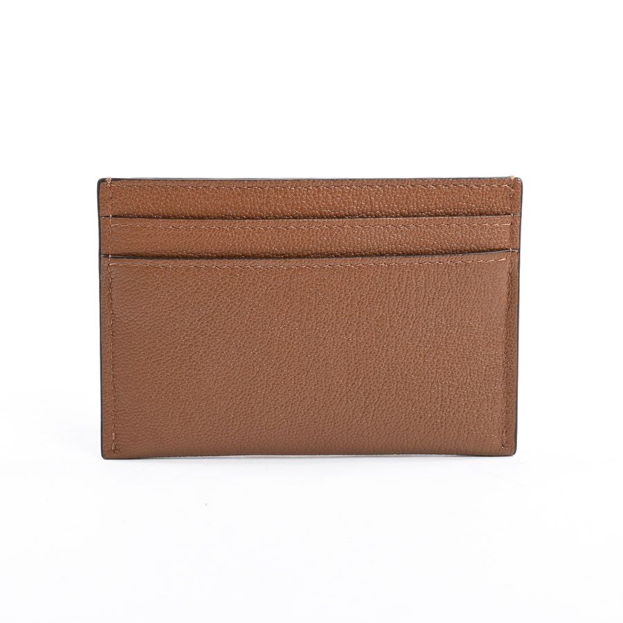 Chanel Card Case Card Holders Brown — view 3