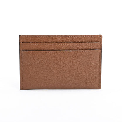 Chanel Card Case Card Holders Brown — view 3