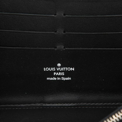 Louis Vuitton Damier Edge coating Luto Zippy Organizer Americas Cup Wallet Black — view 6