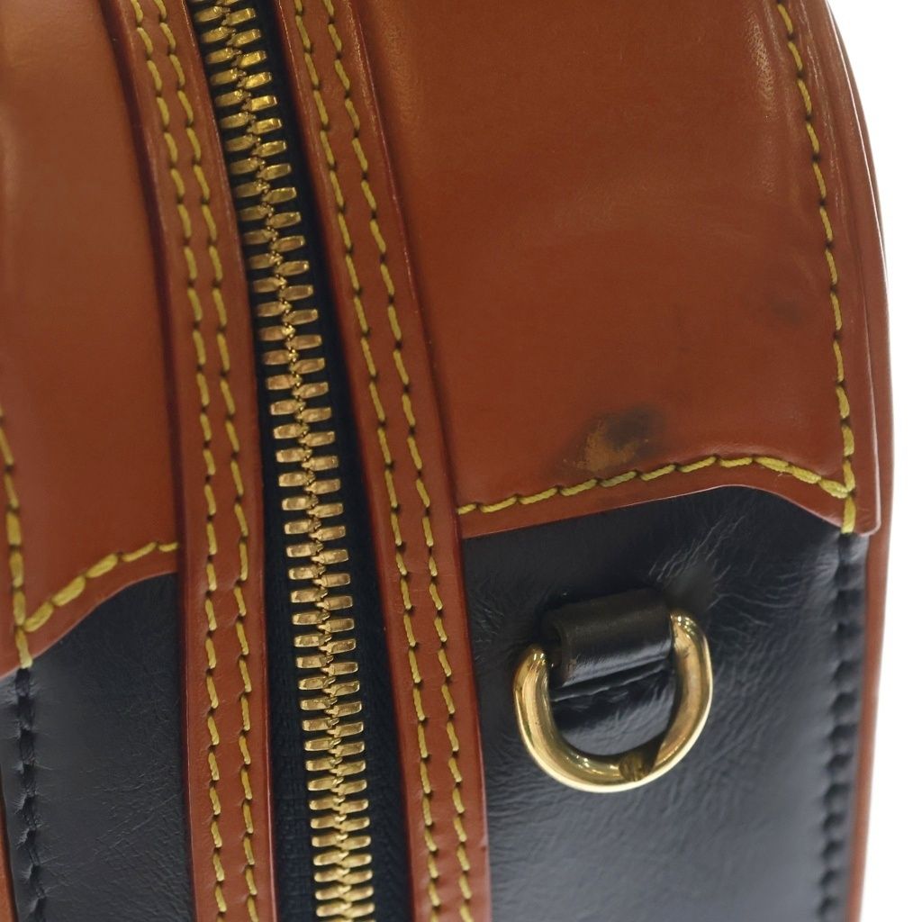 Louis Vuitton Valisette PM Monogram Reverse 2-Way Shoulder Bag Gold Hardware — view 8