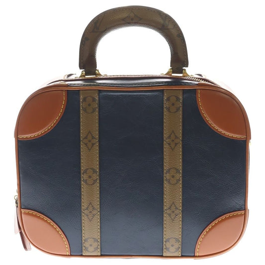 Louis Vuitton Valisette PM Monogram Reverse 2-Way Shoulder Bag Gold Hardware
