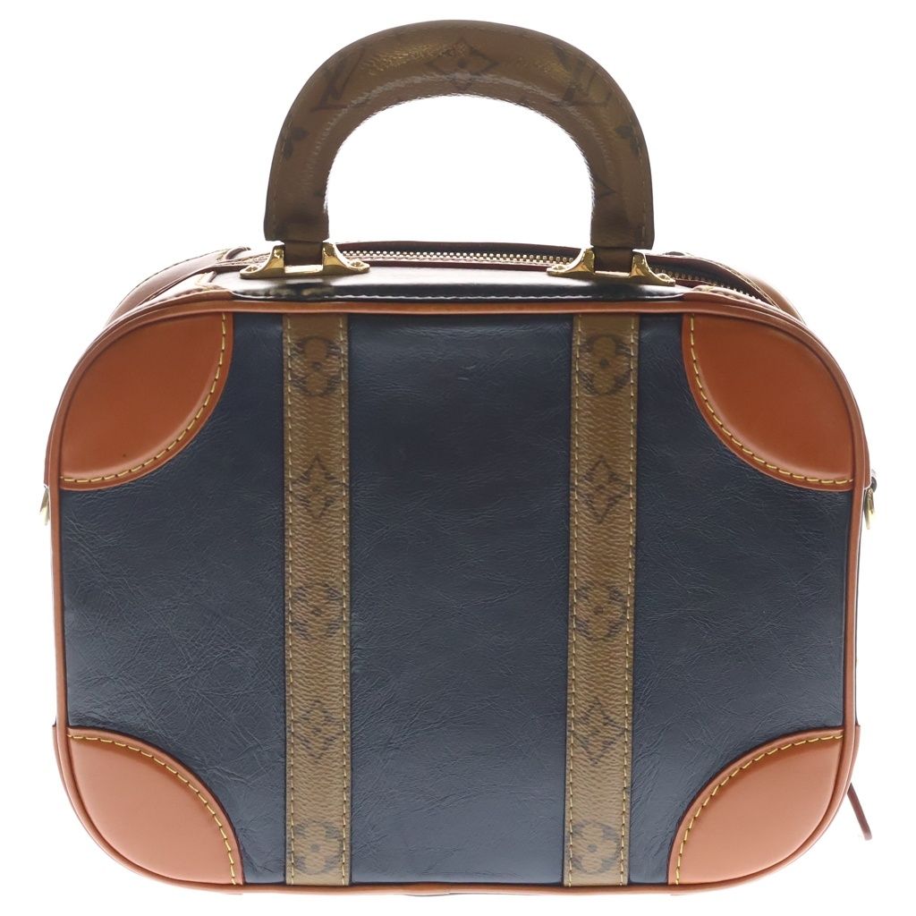 Louis Vuitton Valisette PM Monogram Reverse 2-Way Shoulder Bag Gold Hardware — view 2