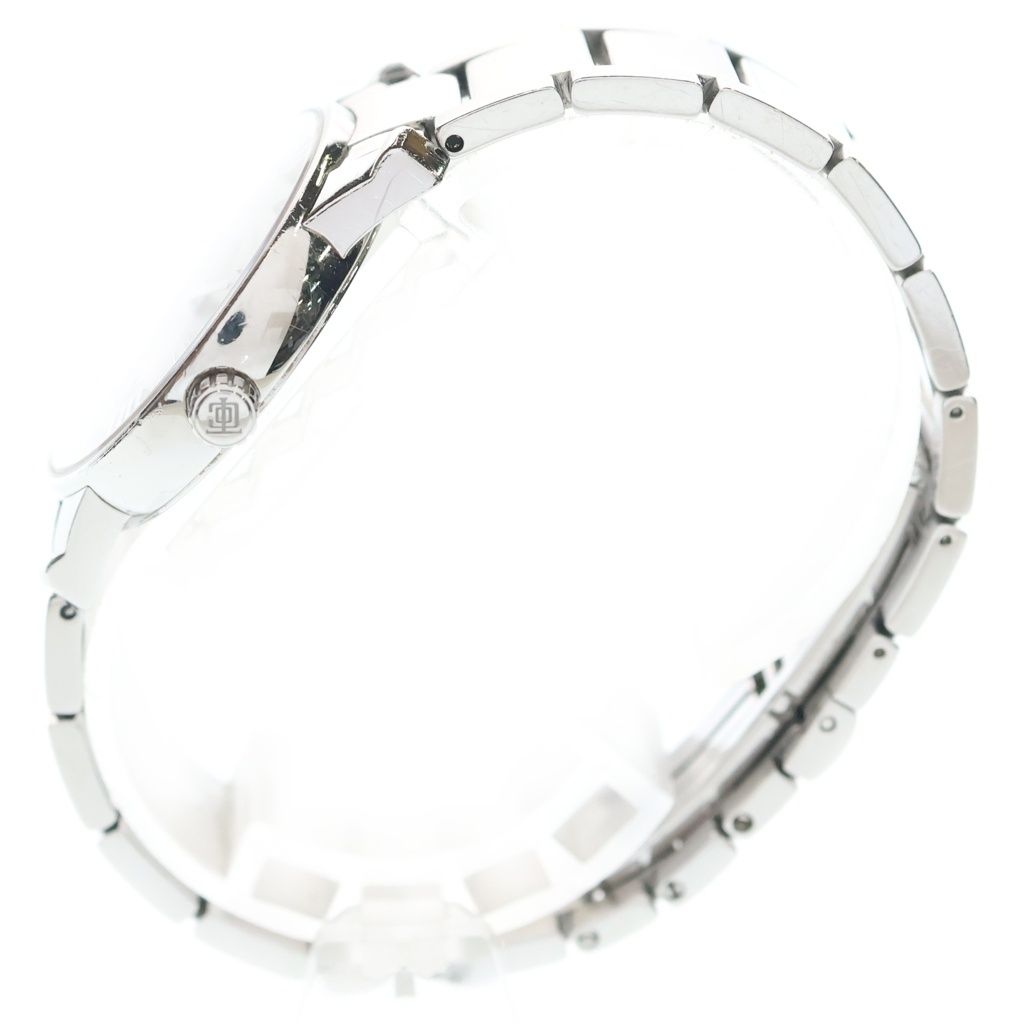 Tiffany & Co Atlas Dome Date White Dial SS Quartz Stainless Watch — view 3