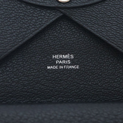 Hermes Calvi Duo Chevre Black ‐ — view 5