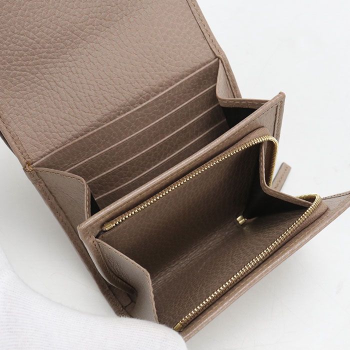 Gucci Compact Wallet Double Bifold Leather — view 4