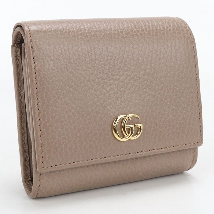 Gucci Compact Wallet Double Bifold Leather