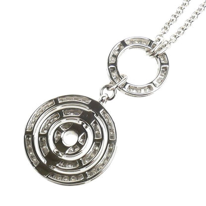 Bvlgari 18K White Gold Astrale Cerchi Necklace Diamond 38 41 44 47 Vintage — view 4