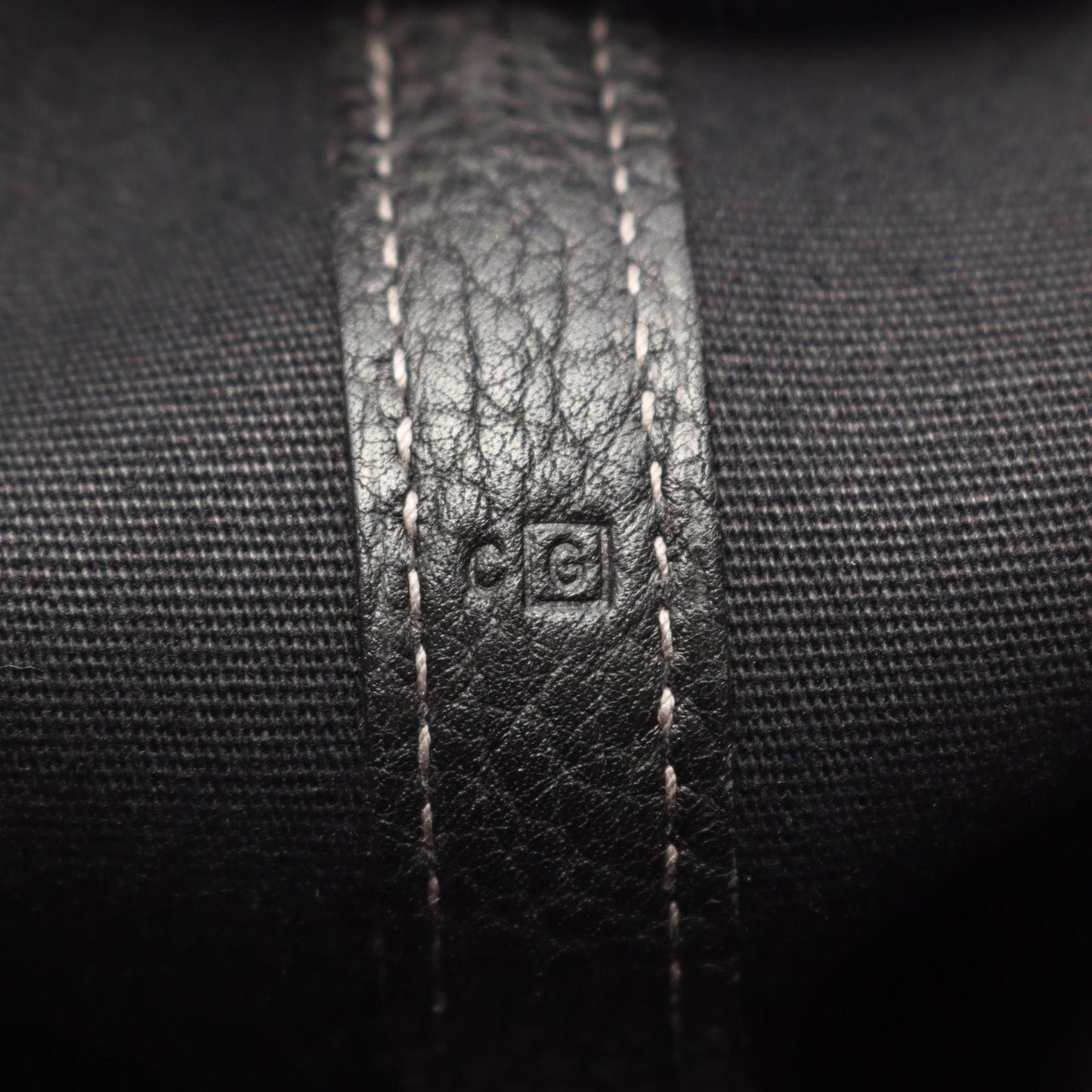 Hermes Tote Bag Garden Party PM Black Leather — view 5