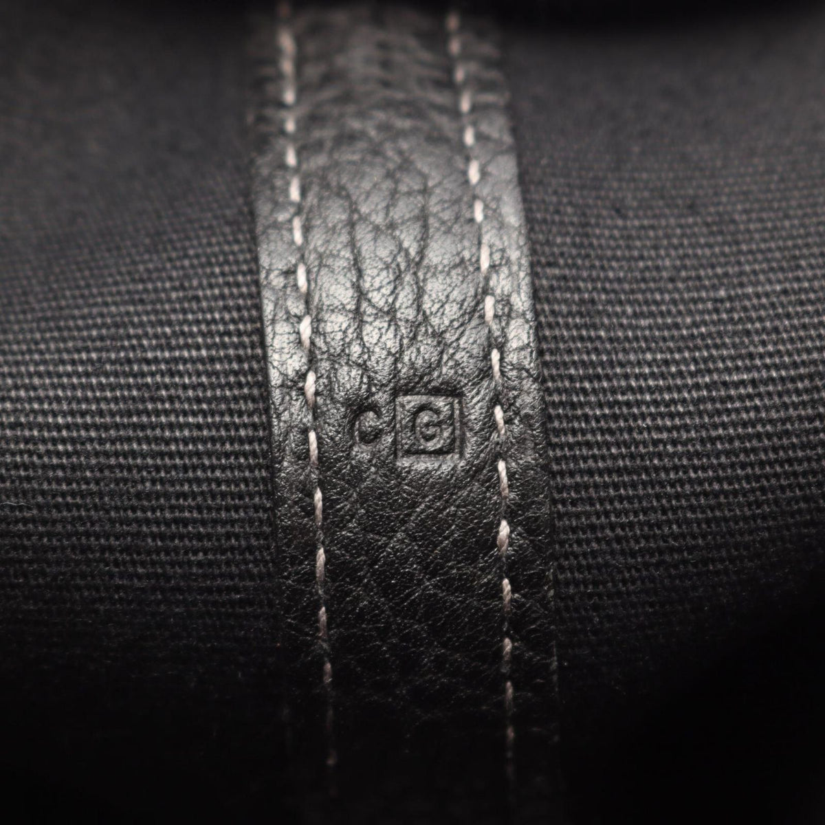 Hermes Tote Bag Garden Party PM Black Leather — view 5