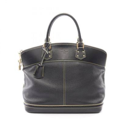 Louis Vuitton MM Suhali Noir Leather MM Handbag