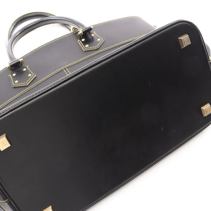 Louis Vuitton MM Suhali Noir Leather MM Handbag — view 8