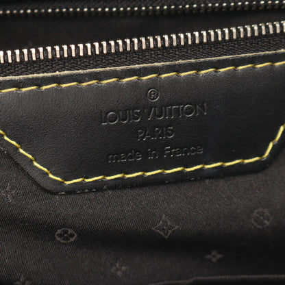 Louis Vuitton MM Suhali Noir Leather MM Handbag — view 4