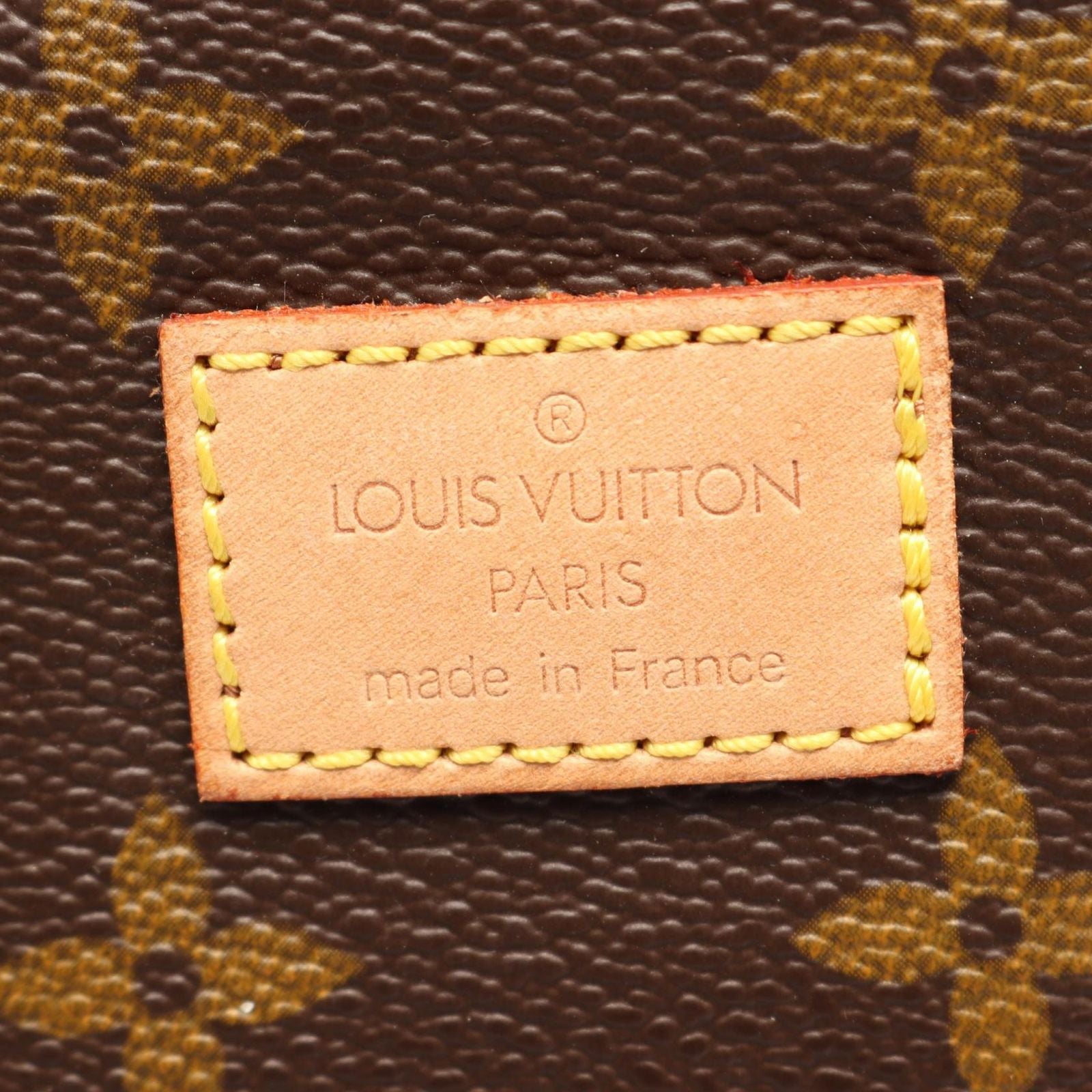 Louis Vuitton Shoulder Bag Saumur 35 Monogram Canvas Leather — view 5