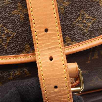 Louis Vuitton Shoulder Bag Saumur 35 Monogram Canvas Leather — view 8