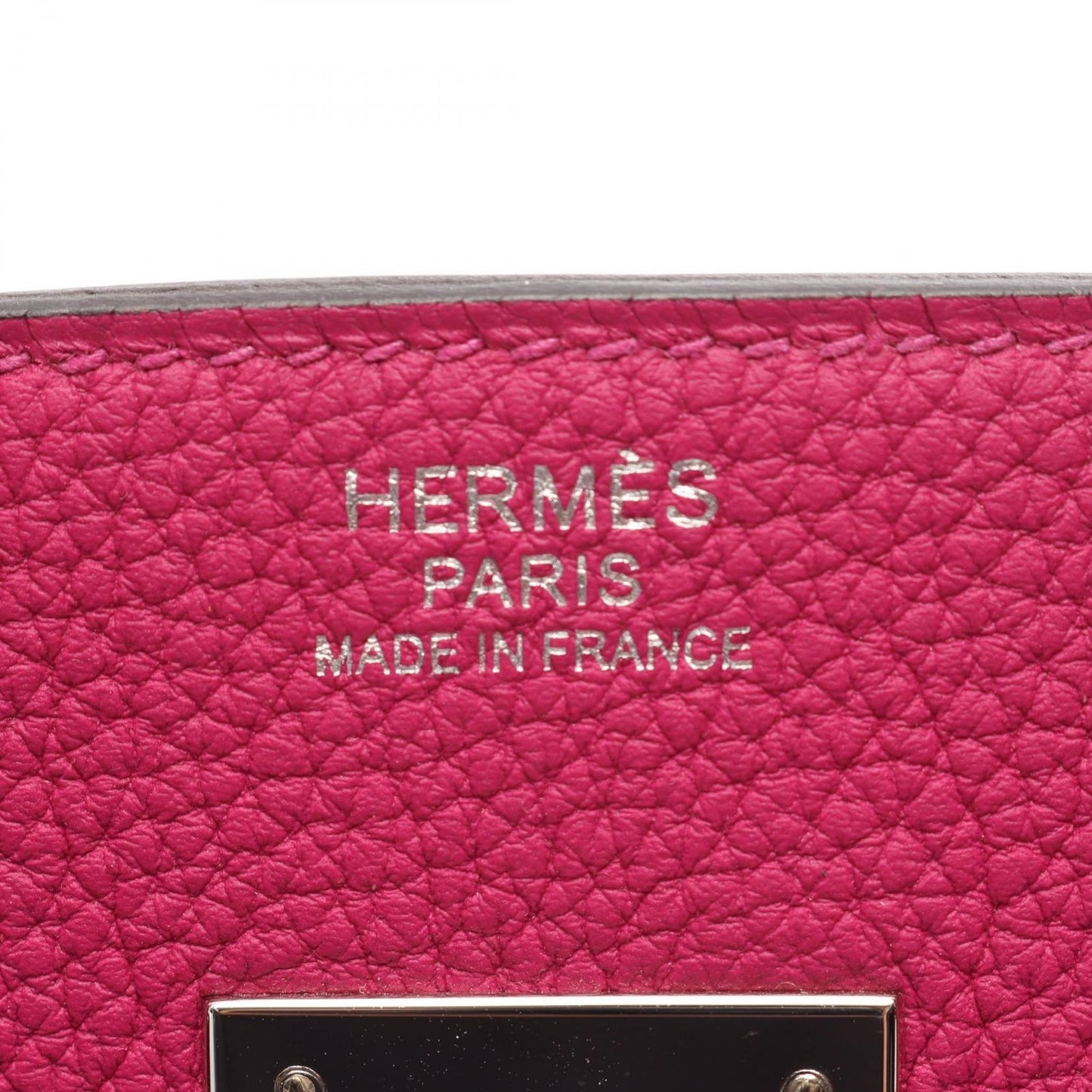 Hermes Birkin 30 Rose Purple Handbag — view 4