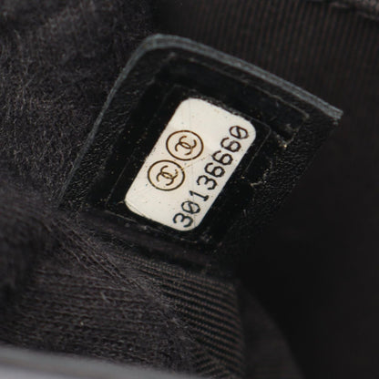 Chanel Shoulder Bag Boy Small Black Caviar Leather Chain Shawl — view 5