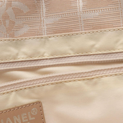Chanel Tote Bag New Travel Line MM Beige Leather MM — view 6