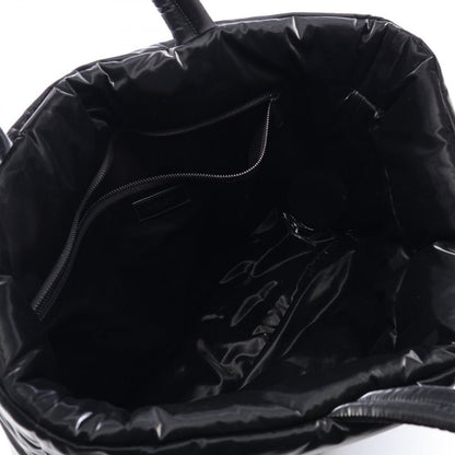 Saint Laurent Paris Tote Bag Black Nylon Wide Puffer — view 3