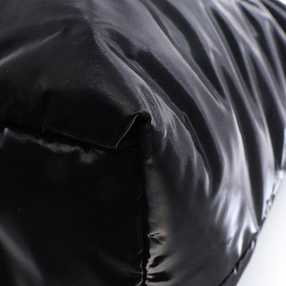 Saint Laurent Paris Tote Bag Black Nylon Wide Puffer — view 5