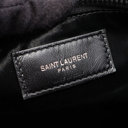 Saint Laurent Paris Tote Bag Black Nylon Wide Puffer — view 4