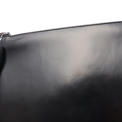 Dior Shoulder Bag Fringe Black Chain — view 6