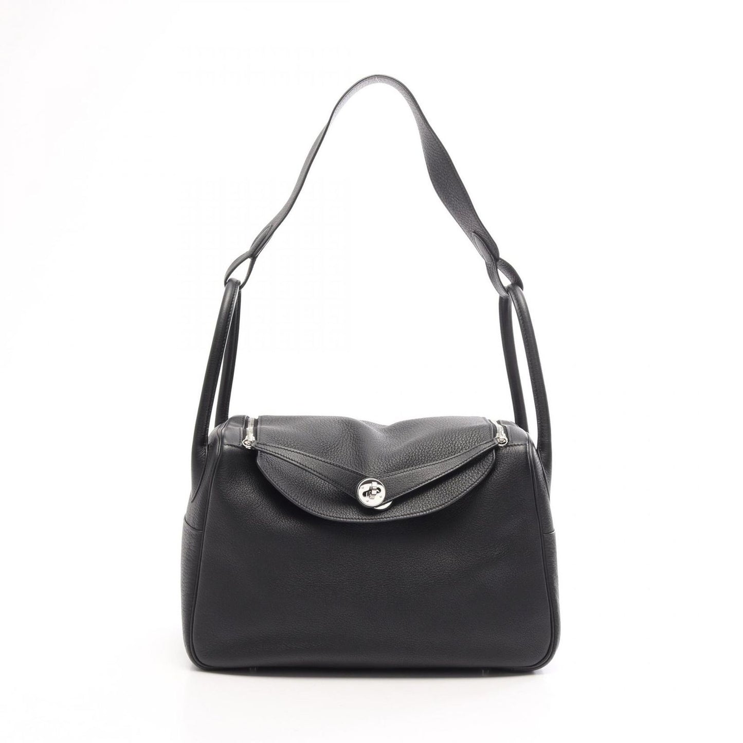 Hermes Shoulder Bag Lindy 34 Black