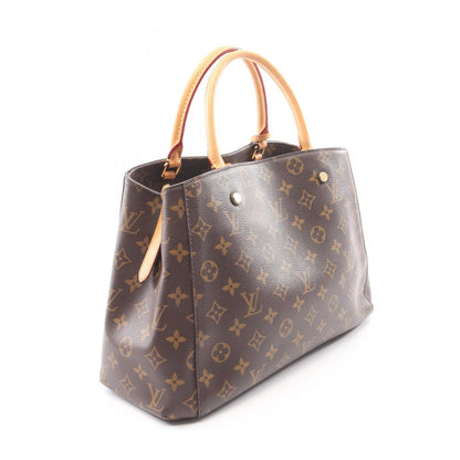 Louis Vuitton Montaigne MM 2-Way Canvas Leather Handbag — view 2