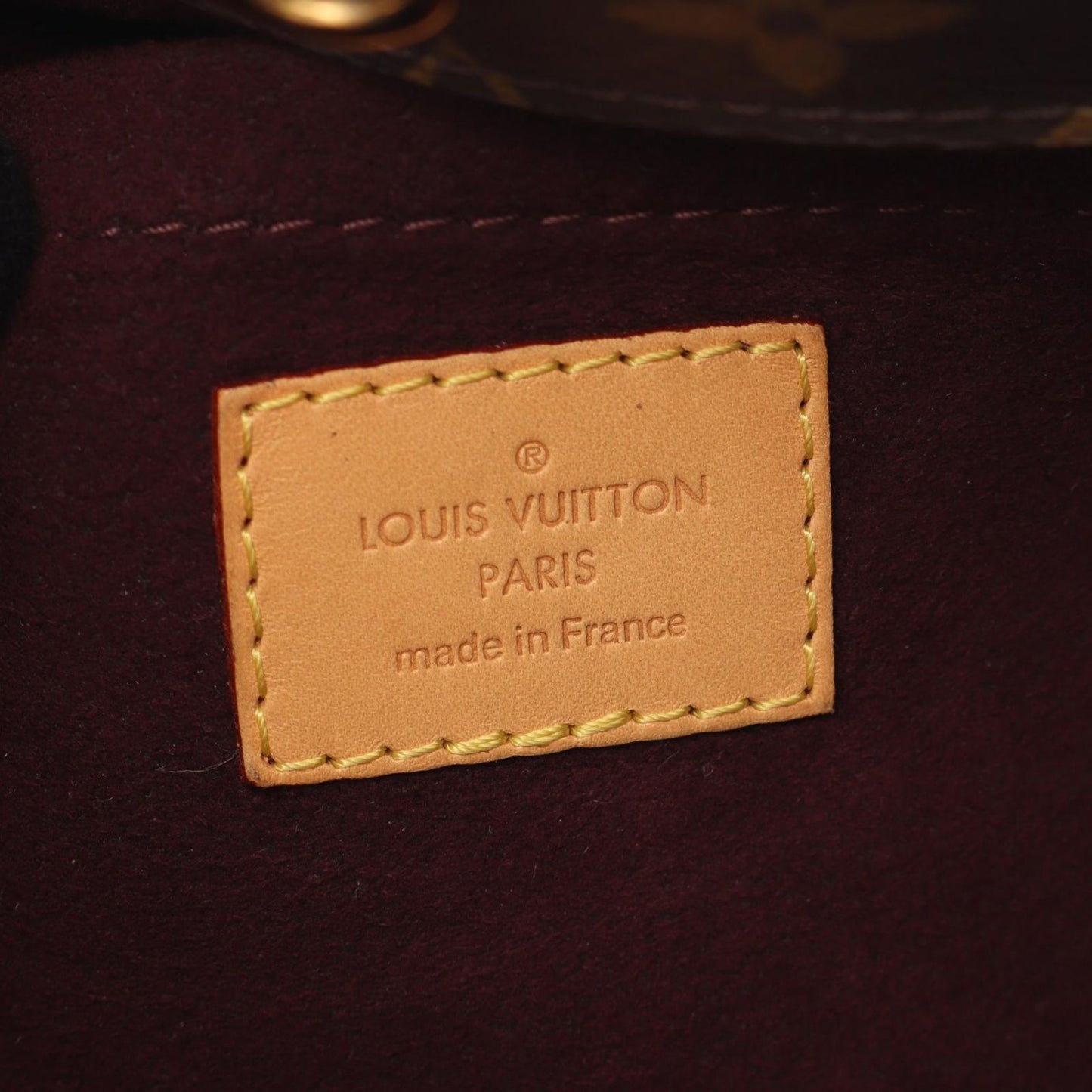 Louis Vuitton Montaigne MM 2-Way Canvas Leather Handbag — view 4