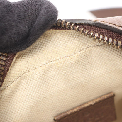 Gucci Shoulder Bag Ophidia GG Supreme Beige Brown Green Canvas Leather Small — view 5