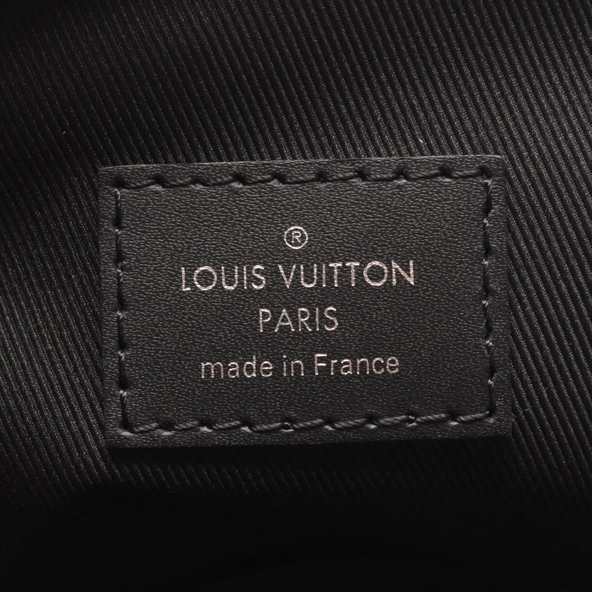 Louis Vuitton Waist Bag Avenue Damier Graphite Canvas Leather — view 4