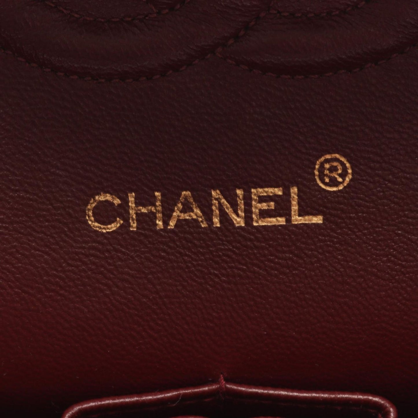 Chanel Shoulder Bag Quilted Double Flap Black Lambskin Chain — view 4