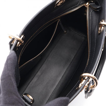 Dior Lady D-sire My Abcdior 2-Way Black Leather Handbag — view 3